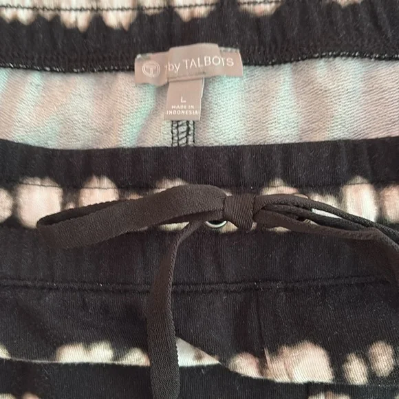 T by Talbots Tie-Dye Knit Terry Cloth Skirt - Picture 5 of 7